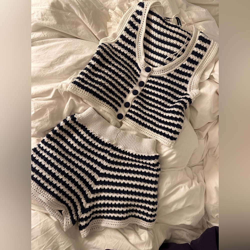 Zara crochet two piece